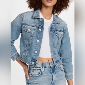 MOTHER jean jacket “big shorty jacket”, small cropped (never worn)